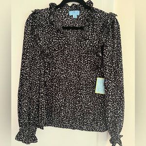 CeCe long sleeve blouse